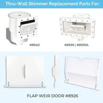 Swimming Pool Skimmer Weir Gate 8926 Replacement Flapper
