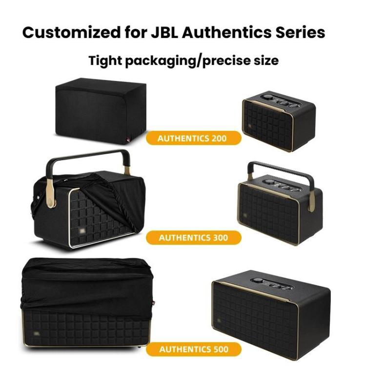 غطاء غبار ليكرا مرن واقي لمكبر الصوت، لـ JBL Authentics 200، لـ JBL Authentics 300، لـ JBL Authentics 500
