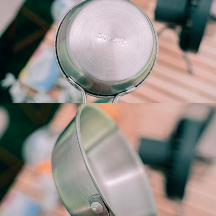 وعاء من الفولاذ المقاوم للصدأ 304 للرحلات الخارجية من AOTU، بسعات 300 مل، 400 مل، 600 مل موديل AT6446