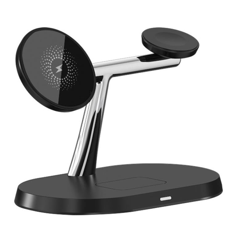 15W 3 In 1 Magnetic Wireless Charger For Phones Watches Earbuds Desktop Multi-Functional Phone Stand