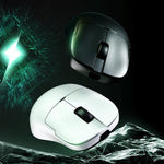 Ajazz NearLink / Wired / Bluetooth Tri-mode Mouse, AJ159 NL 400mAh PAW3311 White, AJ159 NL 800mAh PAW3311 Black, AJ159 NL 800mAh PAW3311 White, AJ159 NL P 800mAh PAW3395 Black, AJ159 NL P 800mAh PAW3395 White