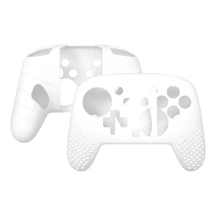 غطاء سيليكون ناعم ليد تحكم Switch 2 Pro مع قبضة مريحة للجلد