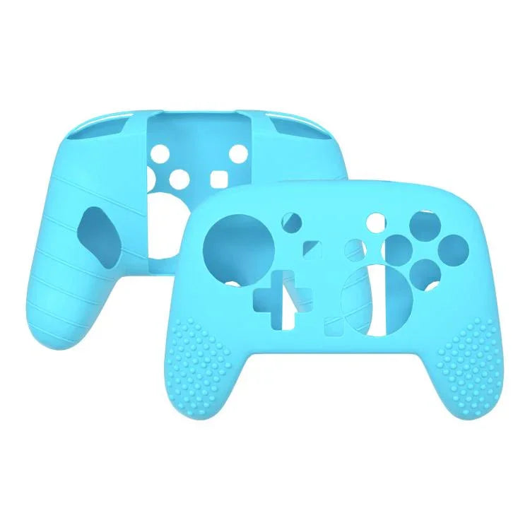 غطاء سيليكون ناعم ليد تحكم Switch 2 Pro مع قبضة مريحة للجلد