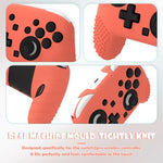 غطاء سيليكون ناعم ليد تحكم Switch 2 Pro مع قبضة مريحة للجلد