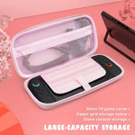 حقيبة كتف محمولة بطباعة ساكورا لجهاز نينتندو سويتش 2، حقيبة حمل يدوية