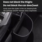 Hanging Leather Car Trash Can Multifunctional Storage Box