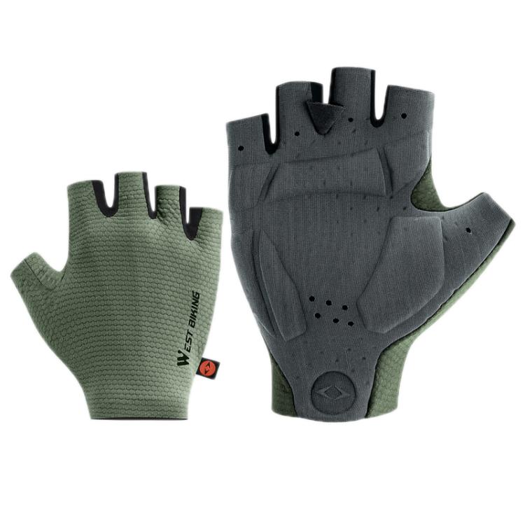 WEST BIKING قفازات تدريب ركوب الدراجات مبطنة وقابلة للتنفس وغير قابلة للانزلاق، M، L، XL، XXL