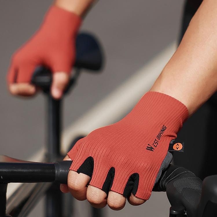 WEST BIKING قفازات تدريب ركوب الدراجات مبطنة وقابلة للتنفس وغير قابلة للانزلاق، M، L، XL، XXL