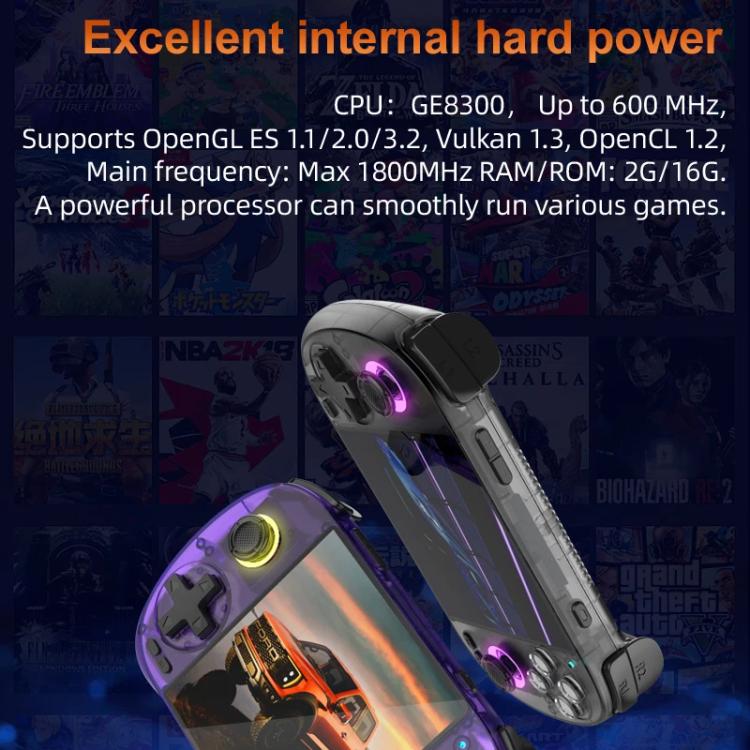 D40Max 4-Inch HD Open-Source Gaming Console With WiFi  Android 10 OS, GE8300 CPU, 16G+64G, 16G+128G, 16G+256G
