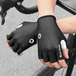 WEST BIKING قفازات ركوب الدراجات نصف الأصابع قابلة للتنفس، ماصة للصدمات، وغير قابلة للانزلاق، M، L، XL، XXL