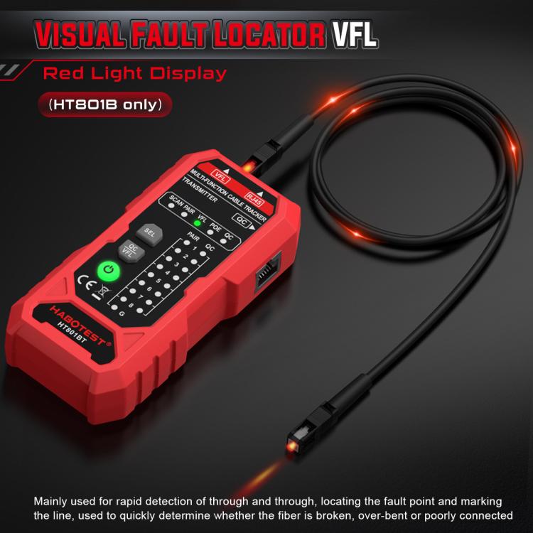 جهاز اختبار كابل شبكة متعدد الوظائف من HABOTEST، HT801B