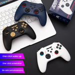 جهاز تحكم ألعاب بلوتوث S201 - مفاتيح تأثير هول، أزرار خلفية مزدوجة للماكروز، متوافق مع Switch 2/Switch/PC/Steam/الهاتف المحمول