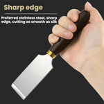 DIY Leather Thinning and Cutting Utility Knife, Bevel Knife, Round Knife, Flat Knife