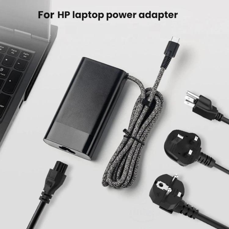 شاحن PD سريع جدًا نوع-C لأجهزة لابتوب HP، 65 واط 20 فولت-3.25 أمبير، 90 واط 20 فولت-4.5 أمبير