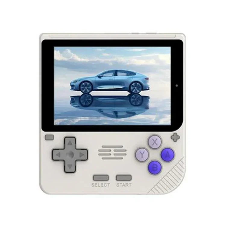 جهاز ألعاب محمول كلاسيكي POWKIDDY V10 بشاشة IPS OCA كاملة مقاس 3.5 بوصة، رباعي النواة Cortex-A35 بسرعة 1.5 جيجاهرتز، 64 جيجابايت، 128 جيجابايت