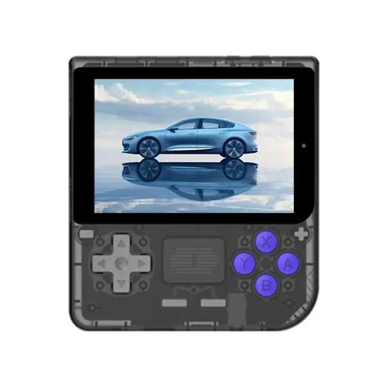 جهاز ألعاب محمول كلاسيكي POWKIDDY V10 بشاشة IPS OCA كاملة مقاس 3.5 بوصة، رباعي النواة Cortex-A35 بسرعة 1.5 جيجاهرتز، 64 جيجابايت، 128 جيجابايت