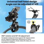 Phone Holder With Secure Clamp For Baby Strollers / Infant Pushchairs, Phone Holder