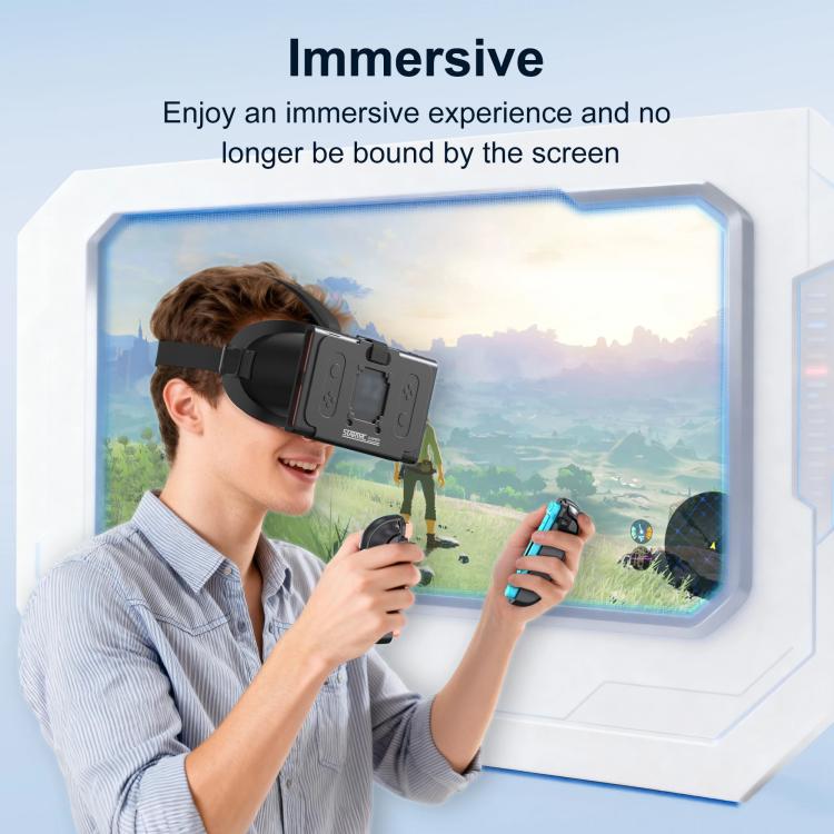 نظارات VR لألعاب Nintendo Switch 2 STARTRC GAMES، موديل ترقية النخبة، إكسسوارات جهاز الألعاب HD 3D