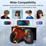 نظارات VR لألعاب Nintendo Switch 2 STARTRC GAMES مع ضبط بؤبؤ العين، إكسسوارات 3D