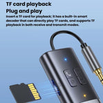 G76 Bluetooth 5.4 Receiver Transmitter Car AUX Adapter, G76
