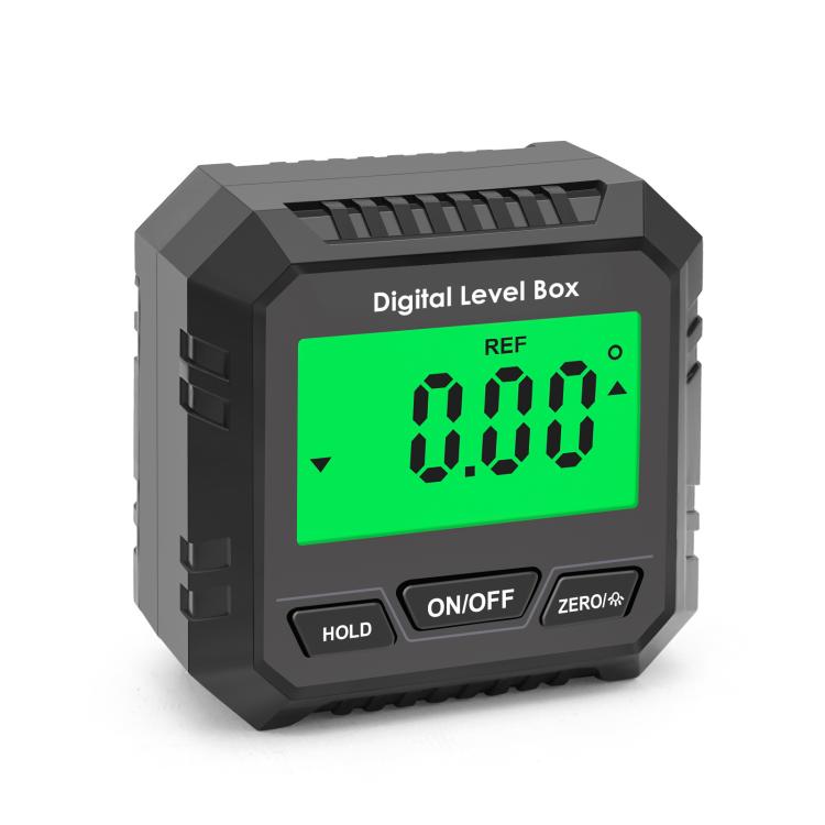 مقياس ميل رقمي مع قاعدة مغناطيسية وشاشة LCD، جهاز قياس الزوايا المصغر، ميزان انحدار، VA107