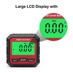 Digital Inclinometer With Magnetic Base & LCD Display Mini Angle Finder Protractor Slope Level Meter, VA107