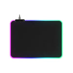لوحة ماوس ولوحة مفاتيح مضيئة LED Micro-USB مع أضواء RGB ملونة وحافة محكمة سميكة، 250x350x3 مم، 250x350x4 مم، 300x800x3 مم، 300x800x4 مم، 400x900x3 مم، 400x900x4 مم
