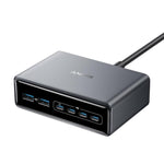 شاحن مكتبي برايم 200 واط جاليوم نيتريد 4 Type-C + 2 USB 6 منافذ، قابس الولايات المتحدة، A2683