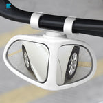 360 Degree Adjustable Wide-Angle Blind Spot Assist Mirror For Cars, Black Left, Black Right, White Left, White Right, Red Left, Red Right, Blue Left, Blue Right