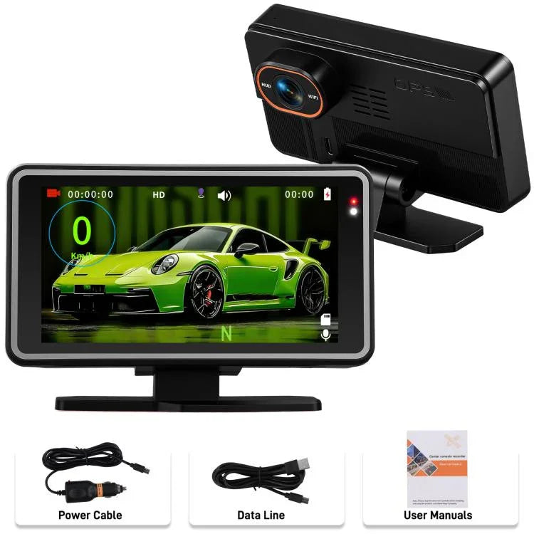 كاميرا سيارة 5 بوصة بدقة 1080P مع شاشة عرض HUD وWiFi، موديل L5965
