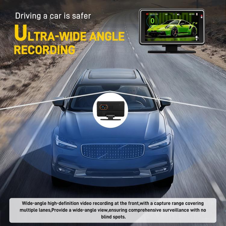 كاميرا سيارة 5 بوصة بدقة 1080P مع شاشة عرض HUD وWiFi، موديل L5965