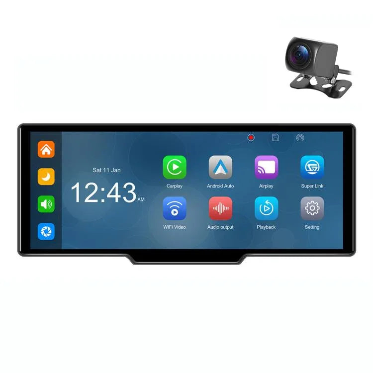 مسجل سيارة بدقة 4K HD ملاح سيارة Carplay شاشة مركزية للسيارة، A4473
