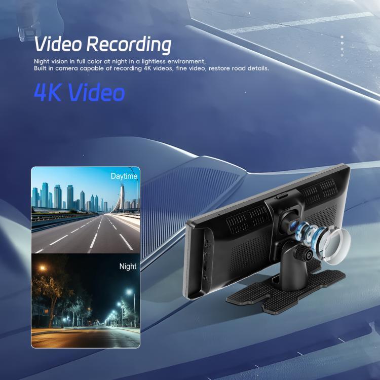 مسجل سيارة بدقة 4K HD ملاح سيارة Carplay شاشة مركزية للسيارة، A4473