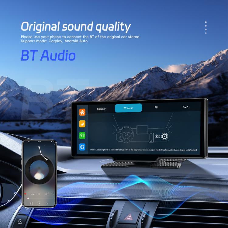 مسجل سيارة بدقة 4K HD ملاح سيارة Carplay شاشة مركزية للسيارة، A4473