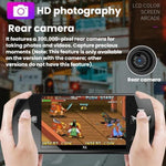 جهاز ألعاب محمول جيب X6 بشاشة 4.3 بوصة HD، 8 جيجابايت مع كاميرا، 32 جيجابايت بدون كاميرا