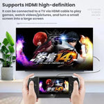 جهاز ألعاب محمول جيب X6 بشاشة 4.3 بوصة HD، 8 جيجابايت مع كاميرا، 32 جيجابايت بدون كاميرا