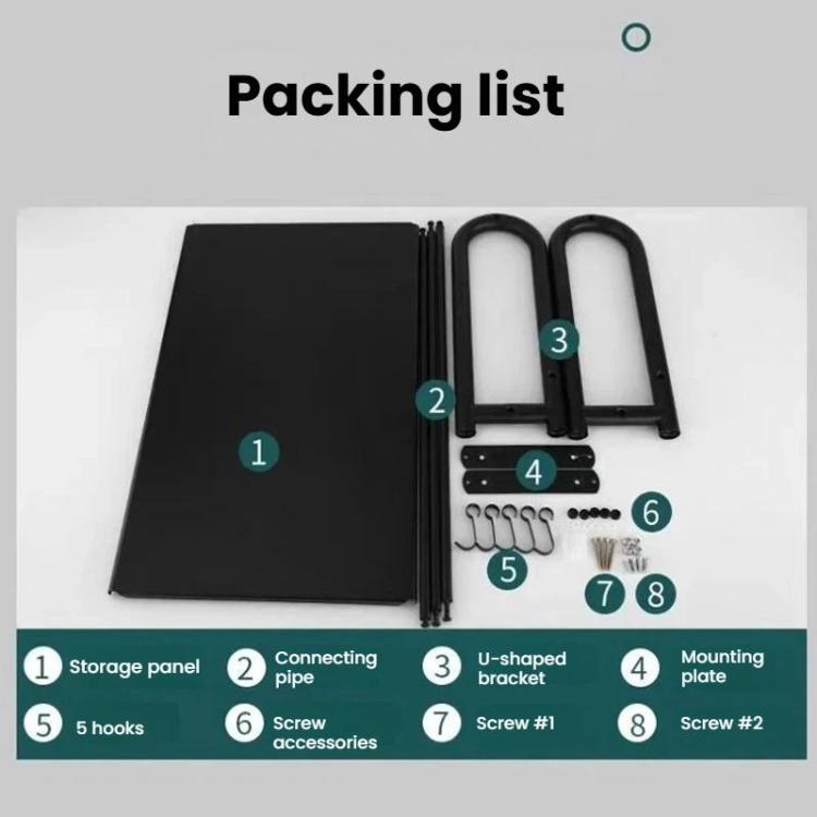 رف ميكروويف جداري من الفولاذ المقاوم للصدأ الثقيل مع خطاف، رف فرن مطبخ، مقاسات 36x36.5 سم، 45x36.5 سم، 51x36.5 سم، 56x36.5 سم