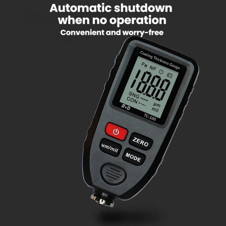 جهاز قياس سمك الطلاء عالي الدقة R&D INSTRUMENTS TC-100 لاختبار سمك فيلم طلاء السيارات، TC-100