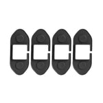 For Leapmotor C01 / C11 4pcs /Set Silicone Protective Cover Door Limiters, C01 / C11, C10 / C16, B10, T03, Lafa5
