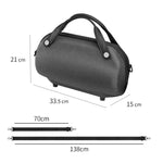 حقيبة حمل لمكبر صوت JBL Xtreme 1/2/3/4، تصميم قاعدة حامل مع أقدام، حقيبة تخزين محمولة من EVA، نايلون، جلد PU