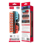 قاعدة شحن وحامل بطاقات ألعاب من ipega لجهاز نينتندو سويتش 2 / Switch Joy-Con، 8 في 1