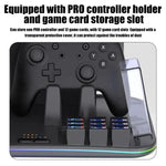 قاعدة شحن متعددة الوظائف 12 في 1 من ipega لجهاز Nintendo Switch 2 / شحن Switch Joy-Con، قاعدة تحكم Pro، مروحة تبريد، منظم تخزين الألعاب وسماعات الرأس، 12 في 1