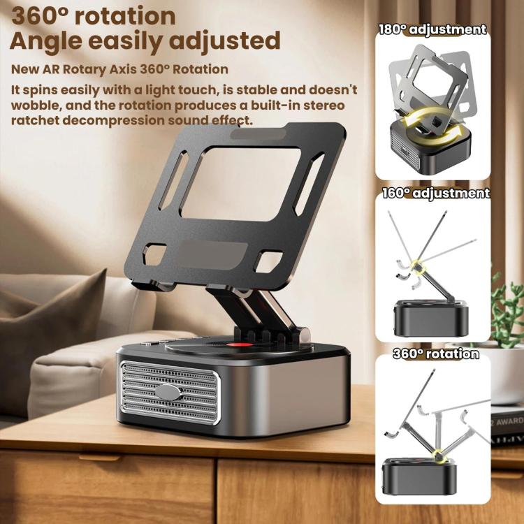 3 in 1 Multifunctional Tablet/Phone Stand with Bluetooth Speaker, PK-05