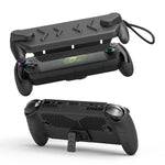 غطاء كامل لجهاز ASUS ROG Xbox Ally / Ally X مع قاعدة TPU وقشرة علوية صلبة ABS مع حامل، غطاء كامل