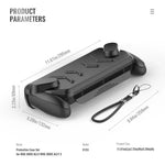 غطاء كامل لجهاز ASUS ROG Xbox Ally / Ally X مع قاعدة TPU وقشرة علوية صلبة ABS مع حامل، غطاء كامل