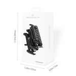 غطاء كامل لجهاز ASUS ROG Xbox Ally / Ally X مع قاعدة TPU وقشرة علوية صلبة ABS مع حامل، غطاء كامل