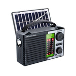 راديو شمسي كامل النطاق مع مصباح يدوي وراديو بلوتوث محمول JOC TG-099BT-S، JOC TG-099BT-S