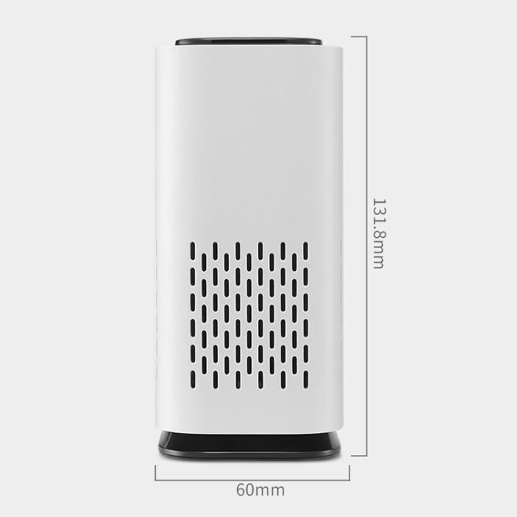منقي هواء للسيارة والمكتب والمكتب المنزلي مع أيونات سالبة ومنقي روائح USB صغير، A1