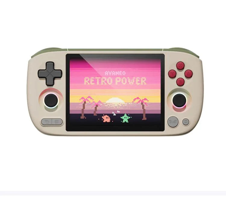 جهاز ألعاب محمول AYANEO Pocket AIR بشاشة LCD 4.2 بوصة 60Hz ونظام أندرويد 11 مع عصا تحكم Hall Effect، أبيض 2G+32G، أسود 2G+32G، ريترو 3G+64G، أبيض 3G+64G، أسود 3G+64G