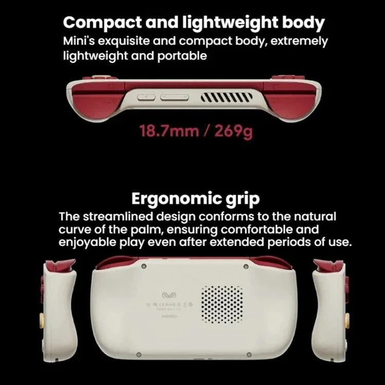 جهاز ألعاب محمول AYANEO Pocket AIR بشاشة LCD 4.2 بوصة 60Hz ونظام أندرويد 11 مع عصا تحكم Hall Effect، أبيض 2G+32G، أسود 2G+32G، ريترو 3G+64G، أبيض 3G+64G، أسود 3G+64G